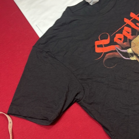 SEETHER black T Shirt BRUISED and BLOODIED Viking smoking zombie BIG graphics, M - Picture 3 of 11